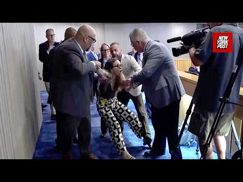 Chaos at Miami-Dade ICE hearing as woman dragged out by deputies