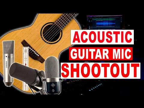 4 Mics, 1 Acoustic Guitar - Which is Best?