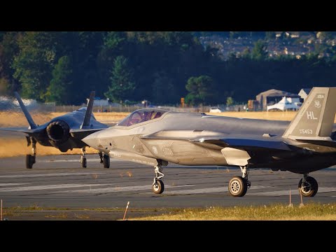 2025 Abbotsford Airshow Arrivals and Departures | Military Aircraft Spotting
