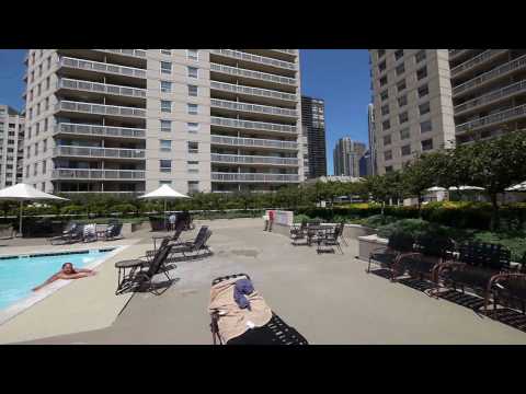 Touring the impressive amenities at Grand Plaza Penthouses, Chicago