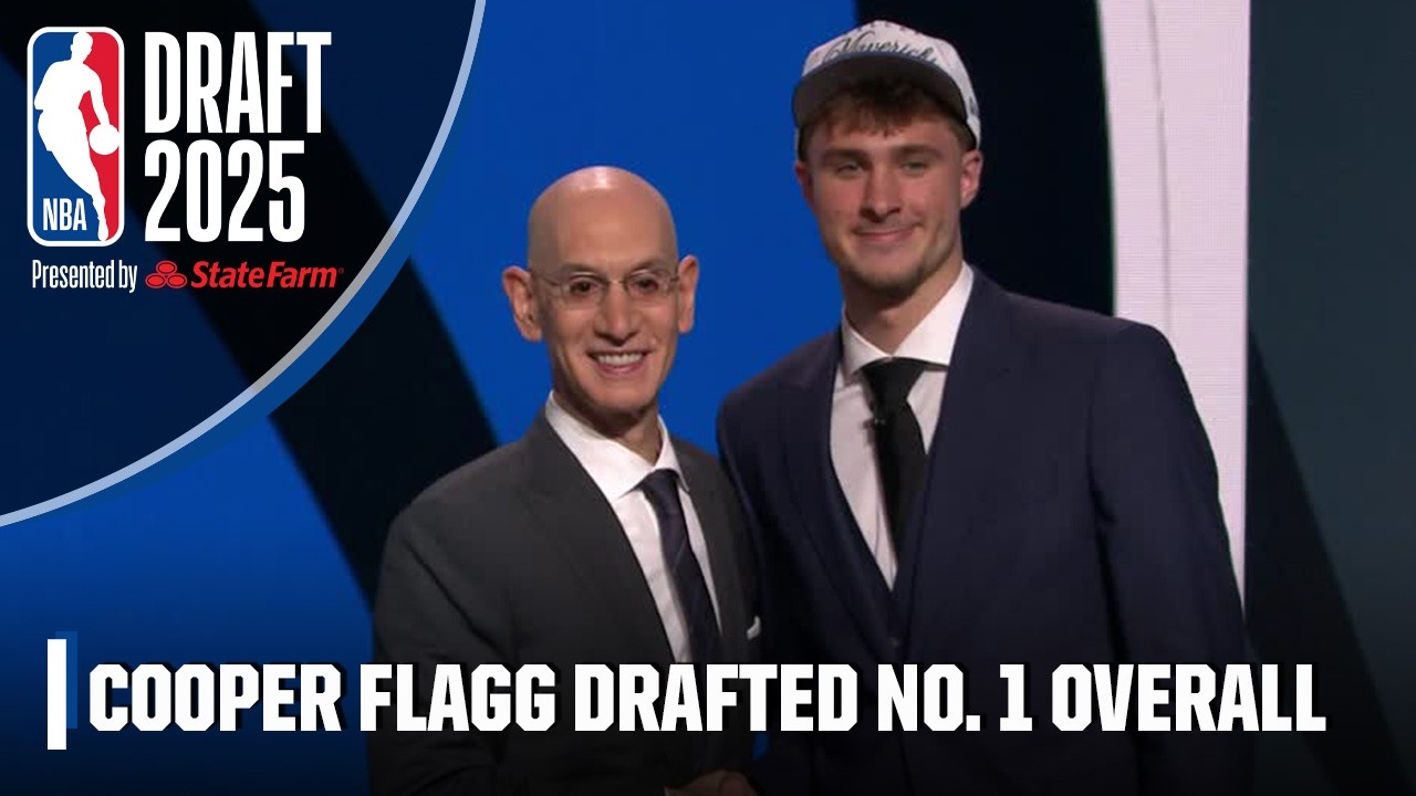 The Mavericks select Cooper Flagg with the 1st overall pick | 2025 NBA Draft