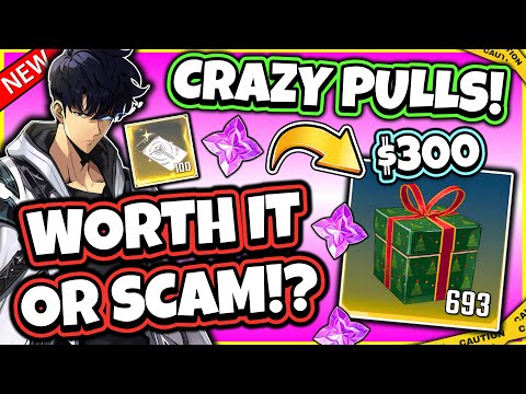 HUGE $300 GAMBLE! WORTH IT OR A SCAM!? INSANE PULLS?! GAMBA!!! [Solo Leveling: Arise]