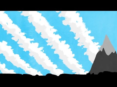 條紋雲是什麼原因造成的？ (What causes stripey clouds?)