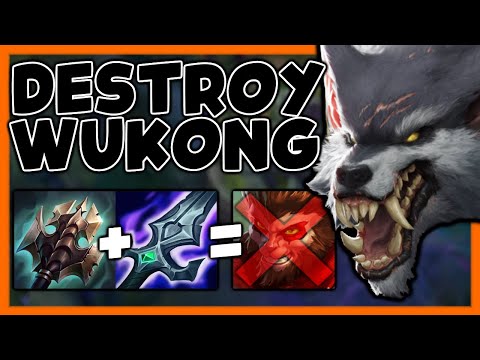 HOW WARWICK TOP EASILY COUNTERS WUKONG - League of Legends