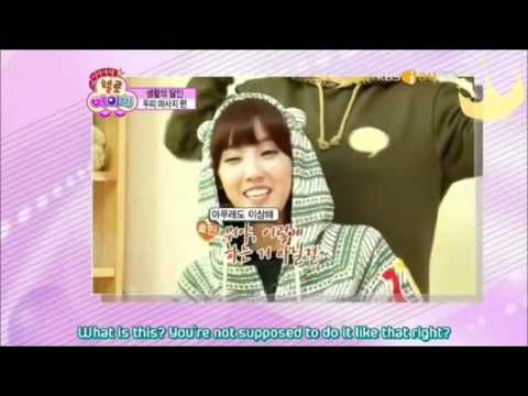 hyomin and soyeon funny cut...1