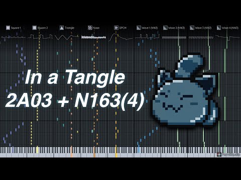 FamiStudio - In a Tangle 2A03 + N163(4) w/ Delay