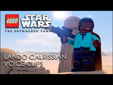 LEGO Star Wars: The Skywalker Saga | Lando Calrissian Voice Clips