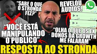 LÉO ARAÚJO EXPÕE STRONDA E GIGA E REVELA ÁUDIO DO EX DONO DA GROWTH! DESABAFOU E OPINOU