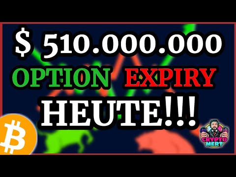 🚫510 Mio $ BITCOIN OPTION EXPIRY!!!!!!!!! [HORRORSZENARIO wird WAHR!!!!!!!!!!?]🚨🚨