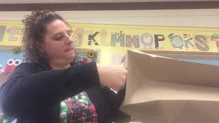 Turkey costume tutorial for parents to prepare for tomorrow’s small group 11/24