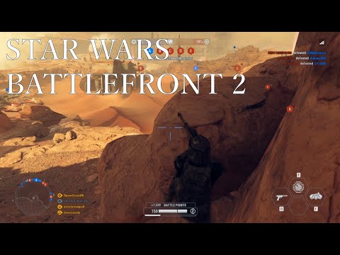 Star Wars Battlefront 2 - Supremacy - Geonosis - Clone Sniper Gameplay (No Commentary)