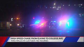 Multiple agencies involved in Washington County pursuit; two arrests made