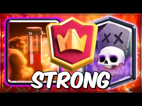 TOP LADDER GRAVEYARD + POISON LIVE GAMEPLAY | Clash Royale