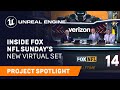 Applying Virtual Production To FOX NFL Sunday Spotlight Unreal Engine