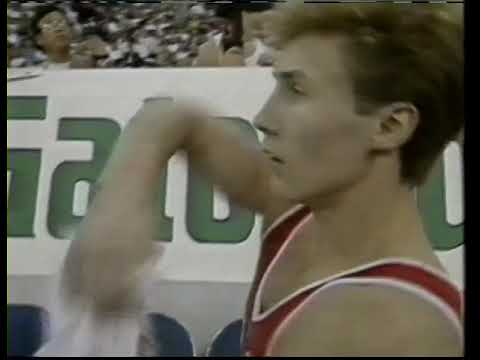 1991 World Gymnastics Championships - Men's Individual All-Around Final (Eurosport)