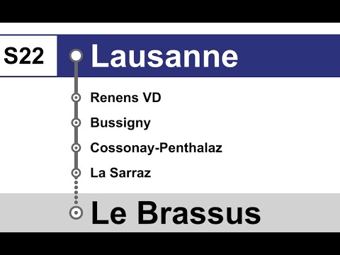 annonces CFF » S22 Lausanne — Le Brassus (HVZ) (supprimé) | SLBahnen
