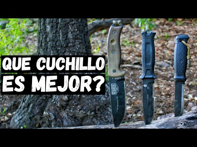 Vídeo relacionado con Cuchillo Bushcraft al aire libre, hoja templada, compacto, ideal para cazar, pescar, supervivencia y acampar