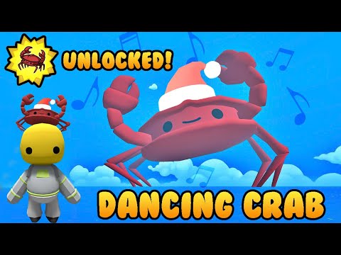 HOW TO SPAWN SECRET DANCING SNOW CRAB AND UNLOCK DANCING CRAB HAT in WOBBLY LIFE