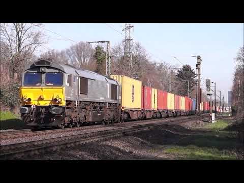 Class 66 the heavy Co-Co diesel locomotive Built by EMD for the European heavy  freight market