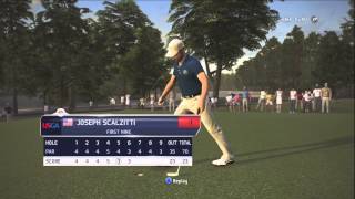 Tiger Woods 14 Career Gameplay Walkthrough Part 1 - Intro and First Round