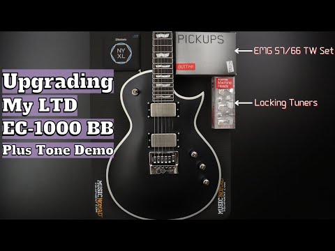 Upgrading My 2021 LTD EC-1000 BB | How It Went and How It Sounds