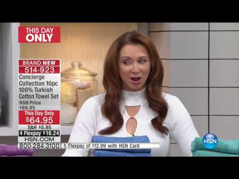 HSN | Concierge Collection Bedding 02.05.2017 - 09 PM