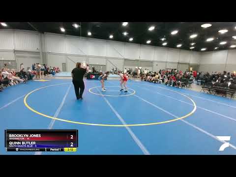 117 Lbs Placement Matches (16 Team) - Brooklyn Jones, Washington Vs Quinn Butler, South Dakota Blu