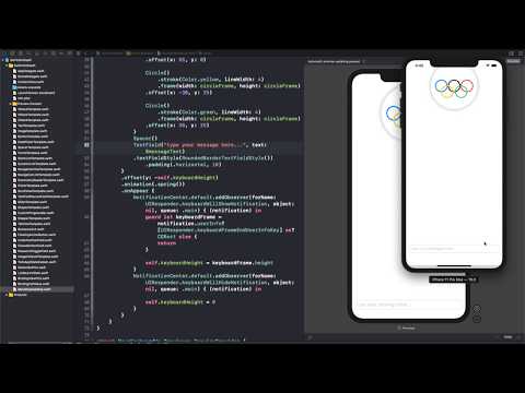 SwiftUI Move TextField Up when Keyboard Opens Up
