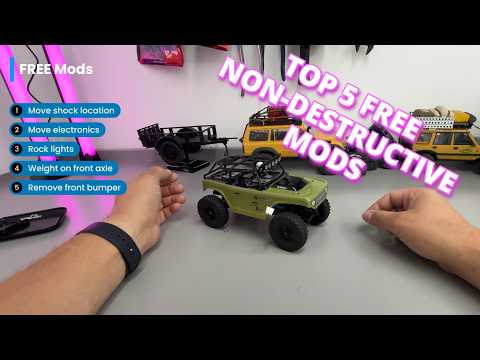 Top 5 FREE Non-destructive MODS for Axial SCX24