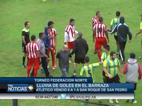 LLUVIA DE GOLES EN EL BARRAZA