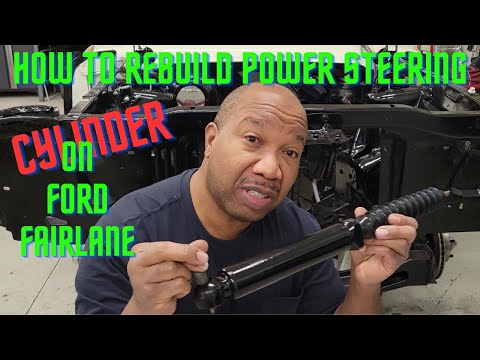 How To Rebuild Power Steering Cylinder
