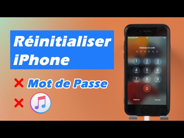 comment réinitialiser iPhone comme neuf avant vente