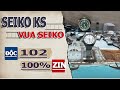 Seiko KS Automatic Mechanical Watch 5625 7080 Antique Solid Case Gold Bottom Logo Valuable Co