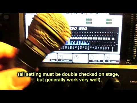 Equalizing a Live Sound System & Gain Structure Part 02 - on a Digital Mixer (Behringer X32)