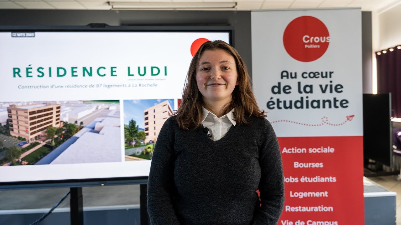 Lancement de la construction de la résidence LUDI - Lou JÉZÉQUEL, vice-présidente étudiante du Crous