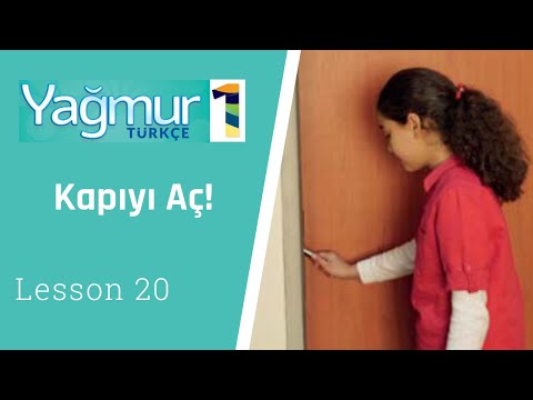 Learn Turkish Lesson 20, Imperatives "Do that!"  -  Emir Kipi