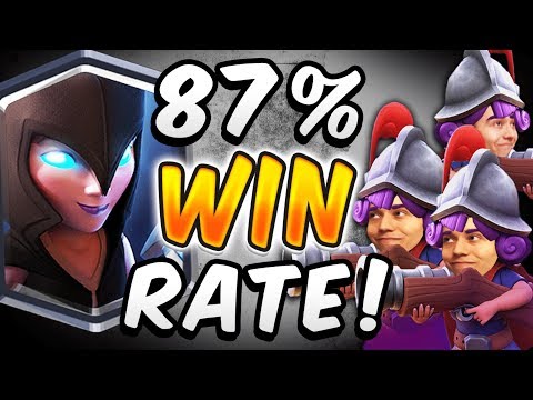 87% WIN RATE! 3 MUSKETEERS ARE BACK! — Clash Royale