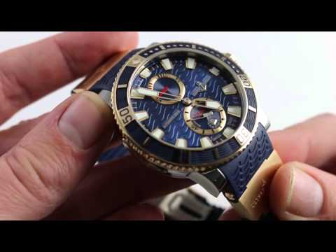 Ulysse Nardin Marine Diver Titanium-Rose Gold Luxury Watch Review