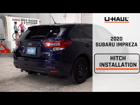 2020 Subaru Impreza Hatchback Trailer Hitch Installation