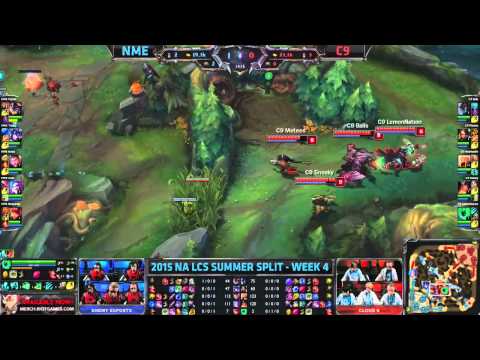 NME vs C9 - Week 4 Day 1 - NA LCS 2015