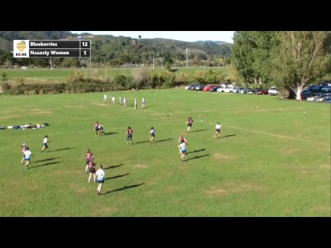 2019 NZUC - Blueberries VS Logomark Naaasty Women