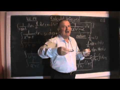4/4 Lectia 114 - Calculul Integral - Ce este si cum aflam primitiva unei functii ? - Lect 2 - Vol 14