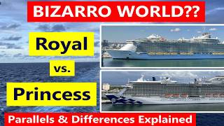 Royal Caribbean versus Princess Cruises - Parallels & Differences Explained | 5 Minute Cruise Tips
