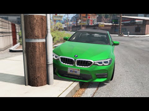 Loss of Control Car Crashes 52 - BeamNG Drive