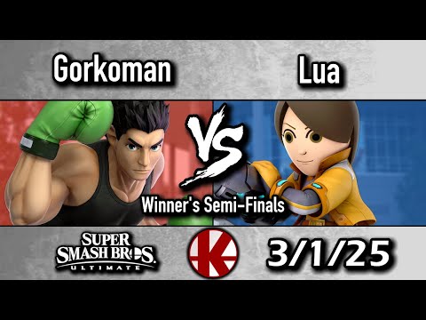 SSBU - Gorkoman (Little Mac/Bowser) vs. Lua (Mii Gunner/Bowser) - Winner's Semi-Finals
