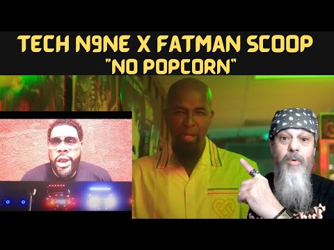 NEW TECH N9NE - SO FREAKING GOOD! - Metal Dude (REACTION) - Tech N9ne x Fatman Scoop - "No Popcorn"