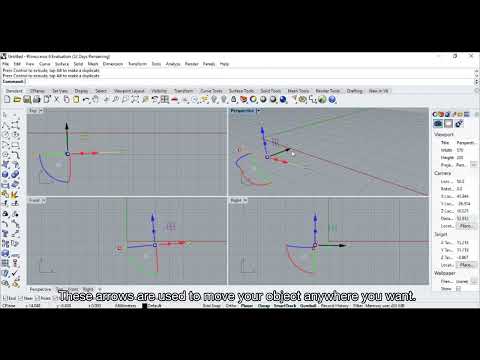 Intro to Rhino: Basic Tools and Functionality: Part 1