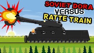 Warriors on Rails - Cartoons about tanks