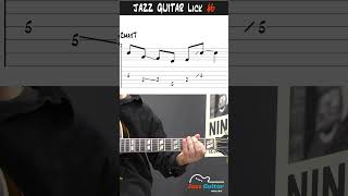 Jazz Guitar Lick #6 - Wes Montgomery Blues Cliché (ii V I in C Major)