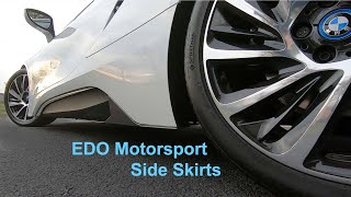 Edo Motorsport BMW i8 Side Skirts / Side Splitters Installation / How To